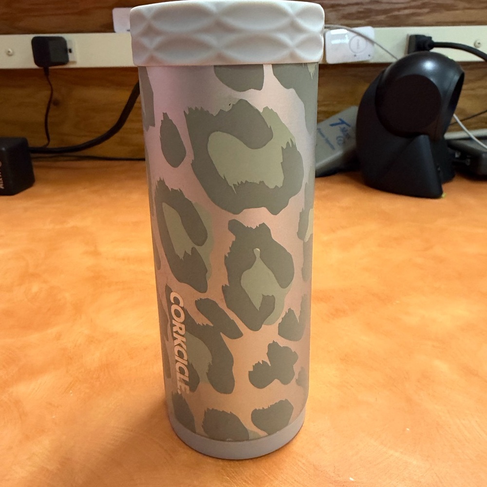 Corkcicle Snow Leopard Tumbler